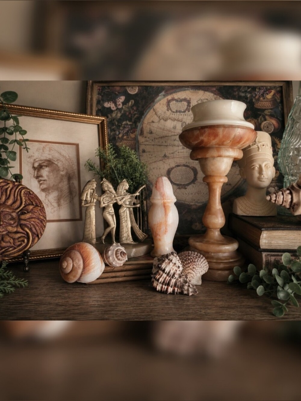 Vintage Classical Egyptian Drop